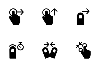 Hand Gesture  Icon Pack