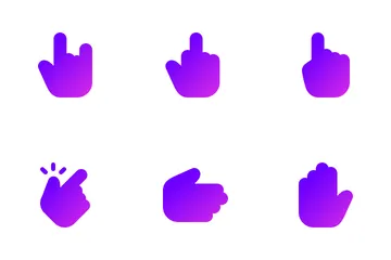 Hand Gesture Icon Pack