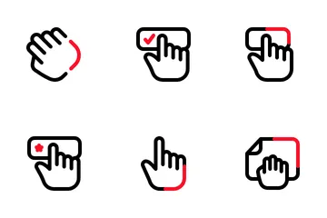 Hand Gesture Icon Pack