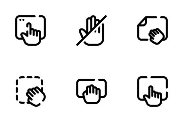 Hand Gesture Icon Pack