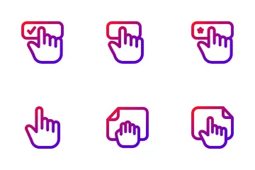 Hand Gesture Icon Pack