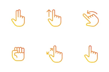 Hand Gesture Icon Pack