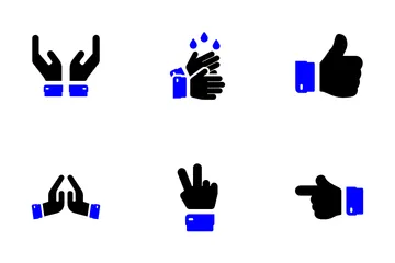 Hand Gesture Icon Pack