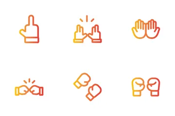 Hand Gesture Icon Pack