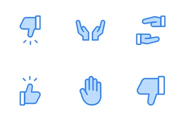 Hand Gesture Icon Pack