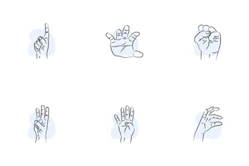 Hand Gesture Icon Pack