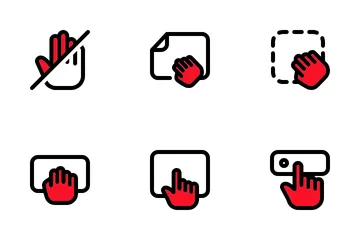 Hand Gesture Icon Pack