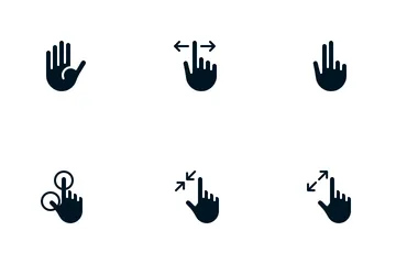 Hand Gesture Icon Pack