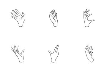 Hand Gesture Icon Pack