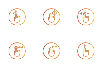 Hand Gesture Icon Pack