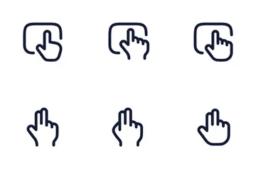 Hand Gesture Icon Pack