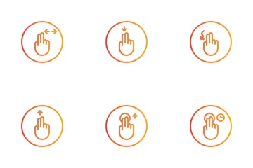 Hand Gesture Icon Pack