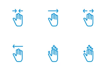 Hand Gesture Icon Pack