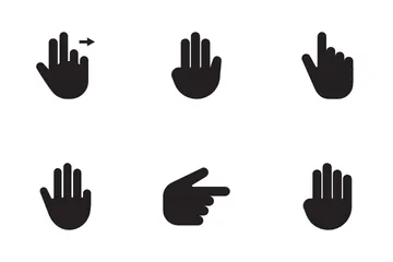 Hand Gesture Icon Pack