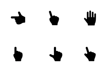 Hand Gesture Icon Pack