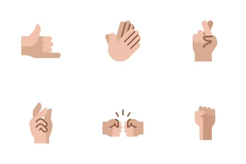 Hand Gesture Icon Pack