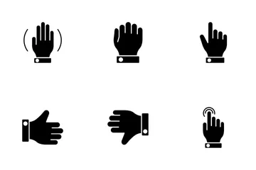 Hand Gesture Icon Pack