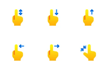 Hand Gesture Icon Pack