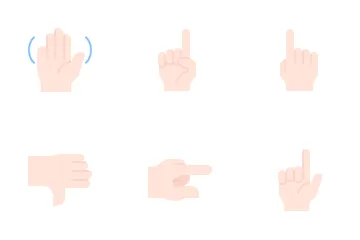 Hand Gesture Icon Pack