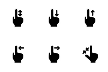 Hand Gesture Icon Pack