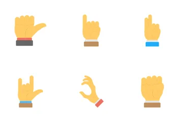 Hand Gestures Icon Pack