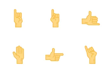 Hand Gestures Icon Pack