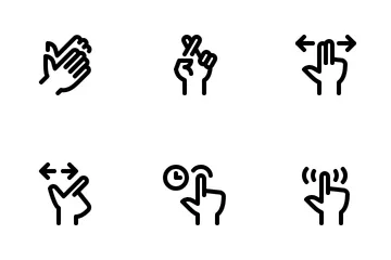 Hand Gestures Icon Pack