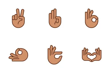 Hand Gestures Icon Pack