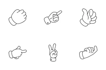 Hand Gestures Icon Pack