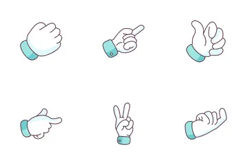 Hand Gestures Icon Pack