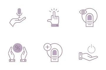 Hand & Gestures Icon Pack