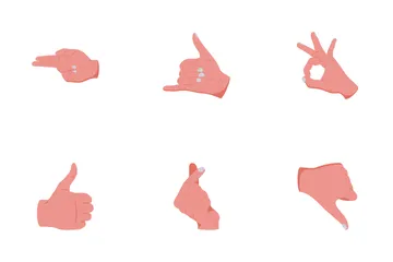 Hand Gestures Icon Pack