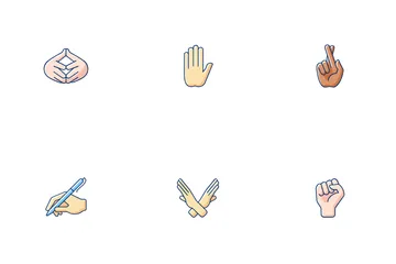 Hand Gestures Icon Pack