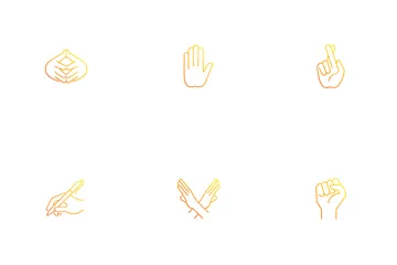 Hand Gestures Icon Pack