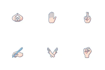 Hand Gestures Icon Pack