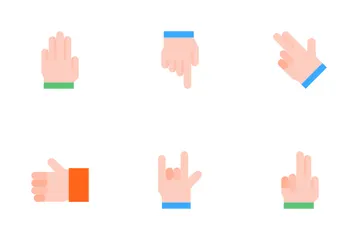 Hand Gestures Icon Pack