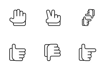 Hand Movement Icon Pack