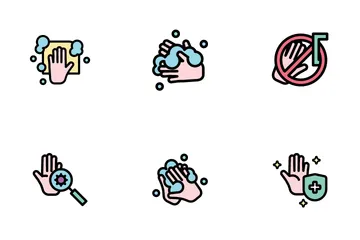 Hand Sanitary Icon Pack