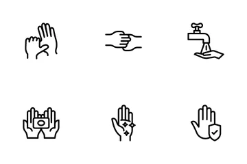 Hand Washing Icon Pack