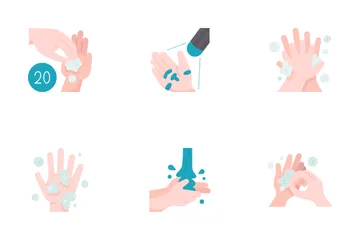 Hand Washing Icon Pack