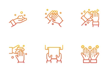 Hand Washing And Hygiene Icon Pack