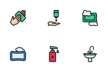 Hand Washing Icon Pack