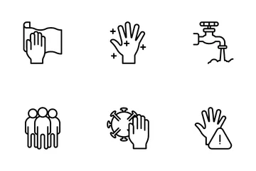 Hand Washing Icon Pack