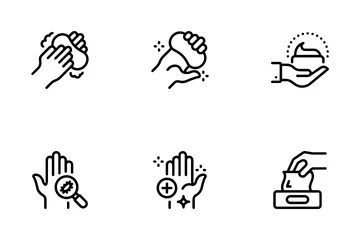 Hand Washing Icon Pack