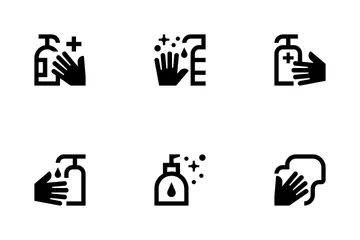 Hand Washing Icon Pack