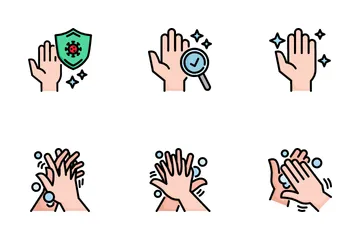 Hand Washing Icon Pack