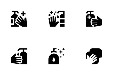 Hand Washing Icon Pack