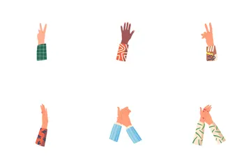 Handbewegung Symbolpack