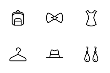 Handel / Bekleidung Symbolpack