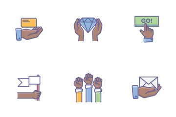 Hands Icons Icon Pack